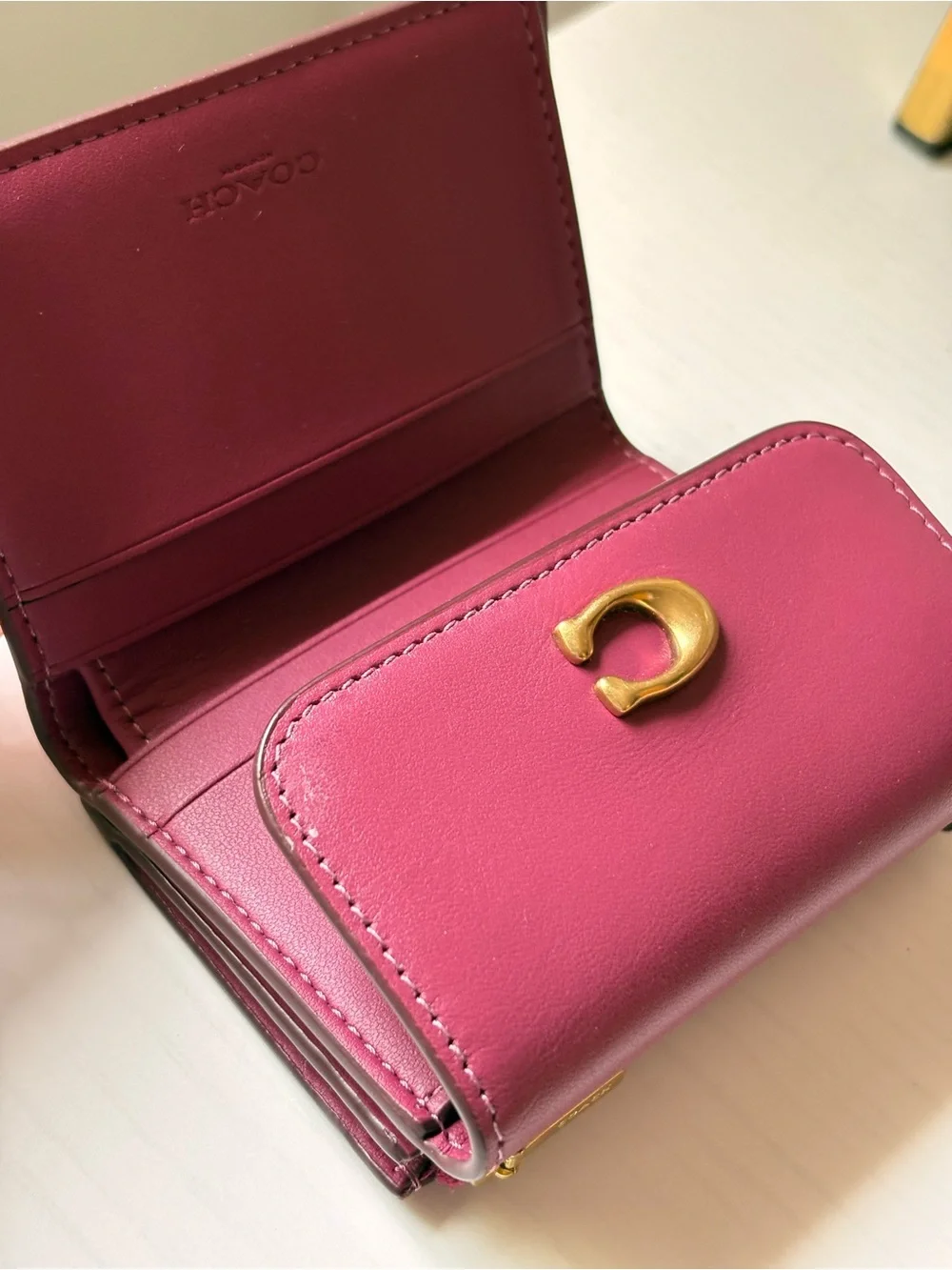Coach card holder wallet